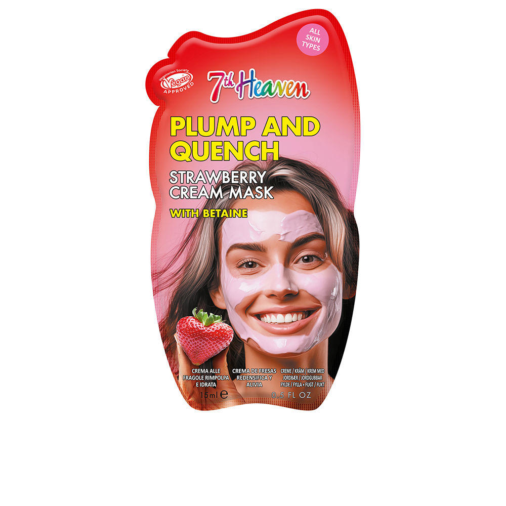 PLUMP AND QUENCH strawberry cream mask 15 g